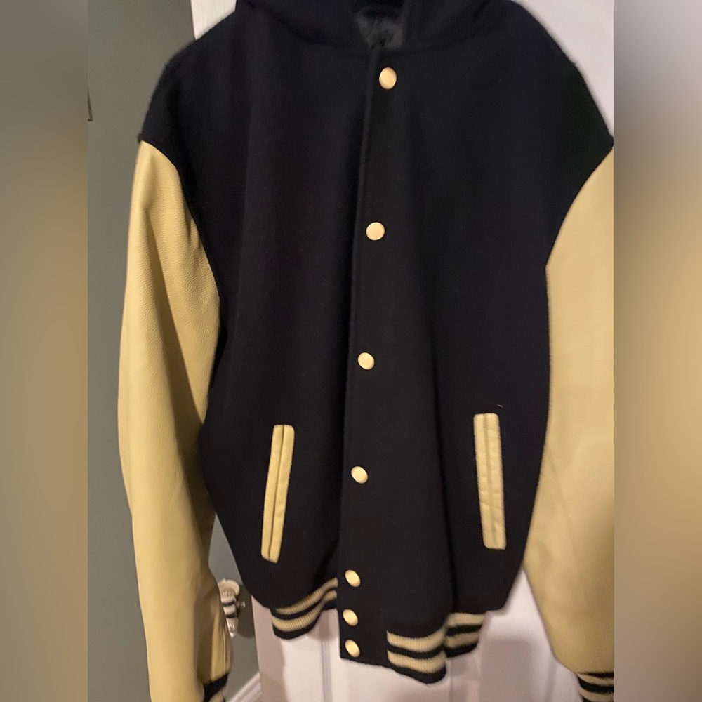Stewart and Strauss vintage varsity jacket